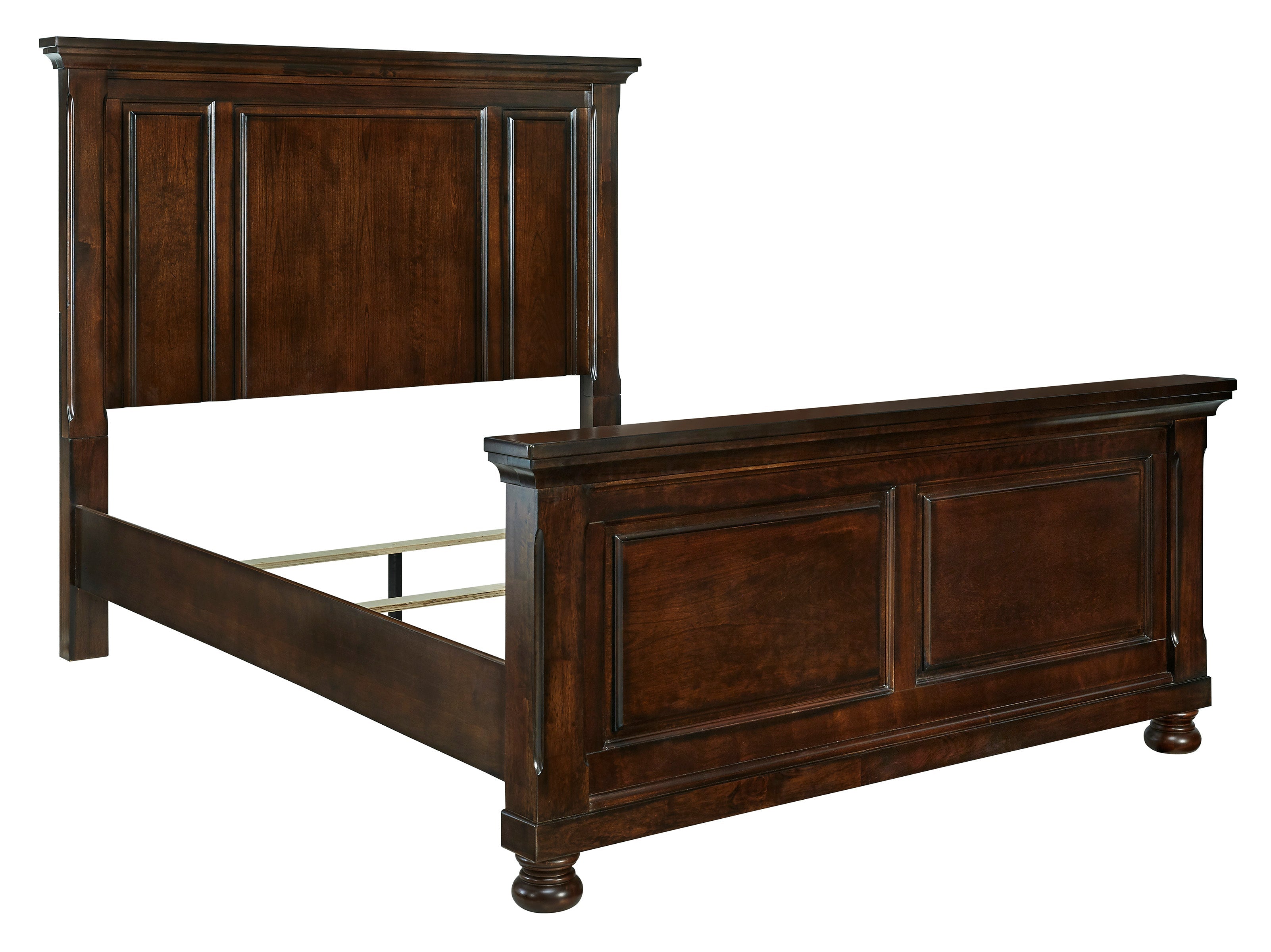 Porter Rustic Brown Panel Bedroom Set - MyWaynesHome #