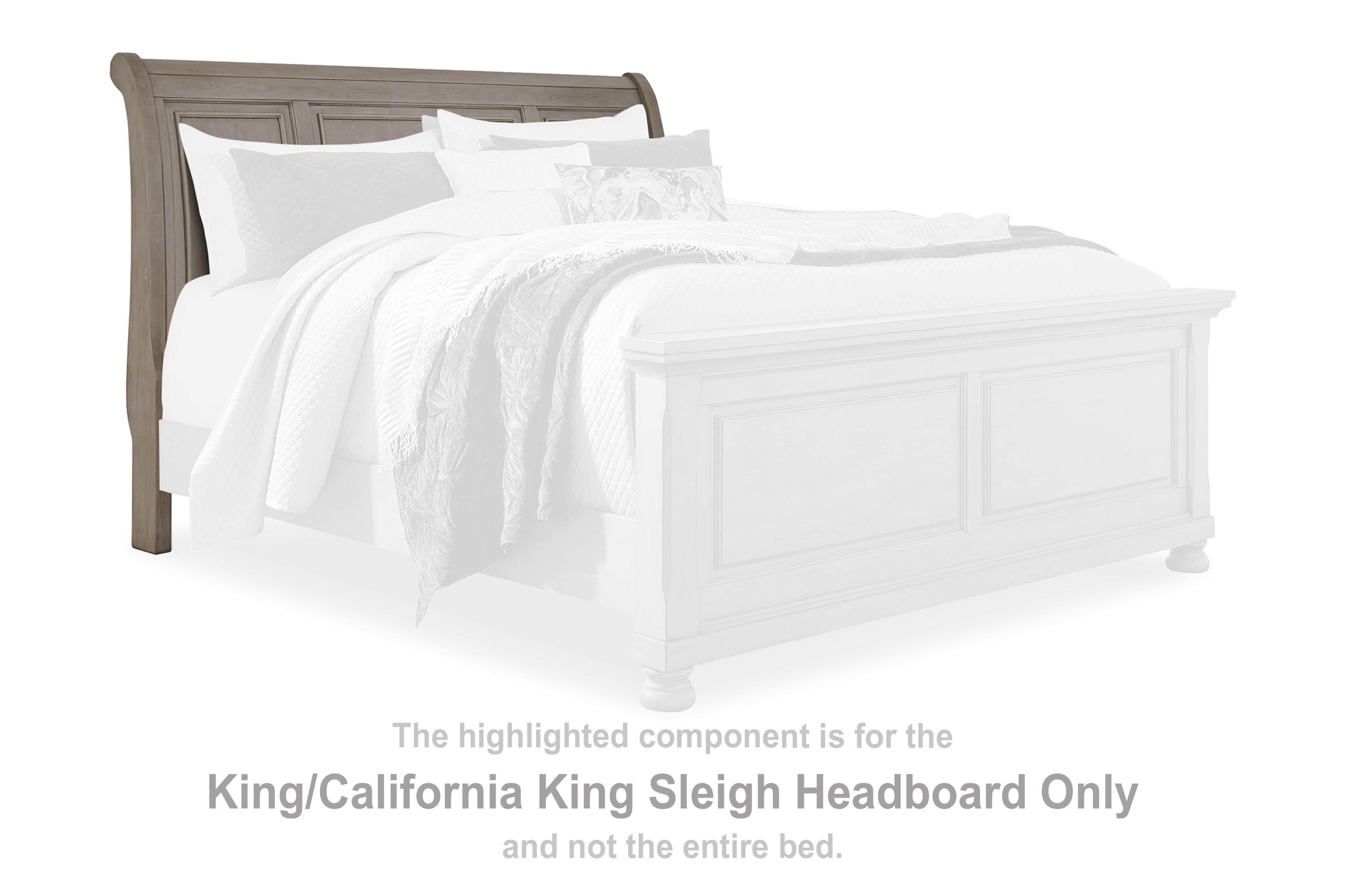 Lettner King/California King Sleigh Headboard