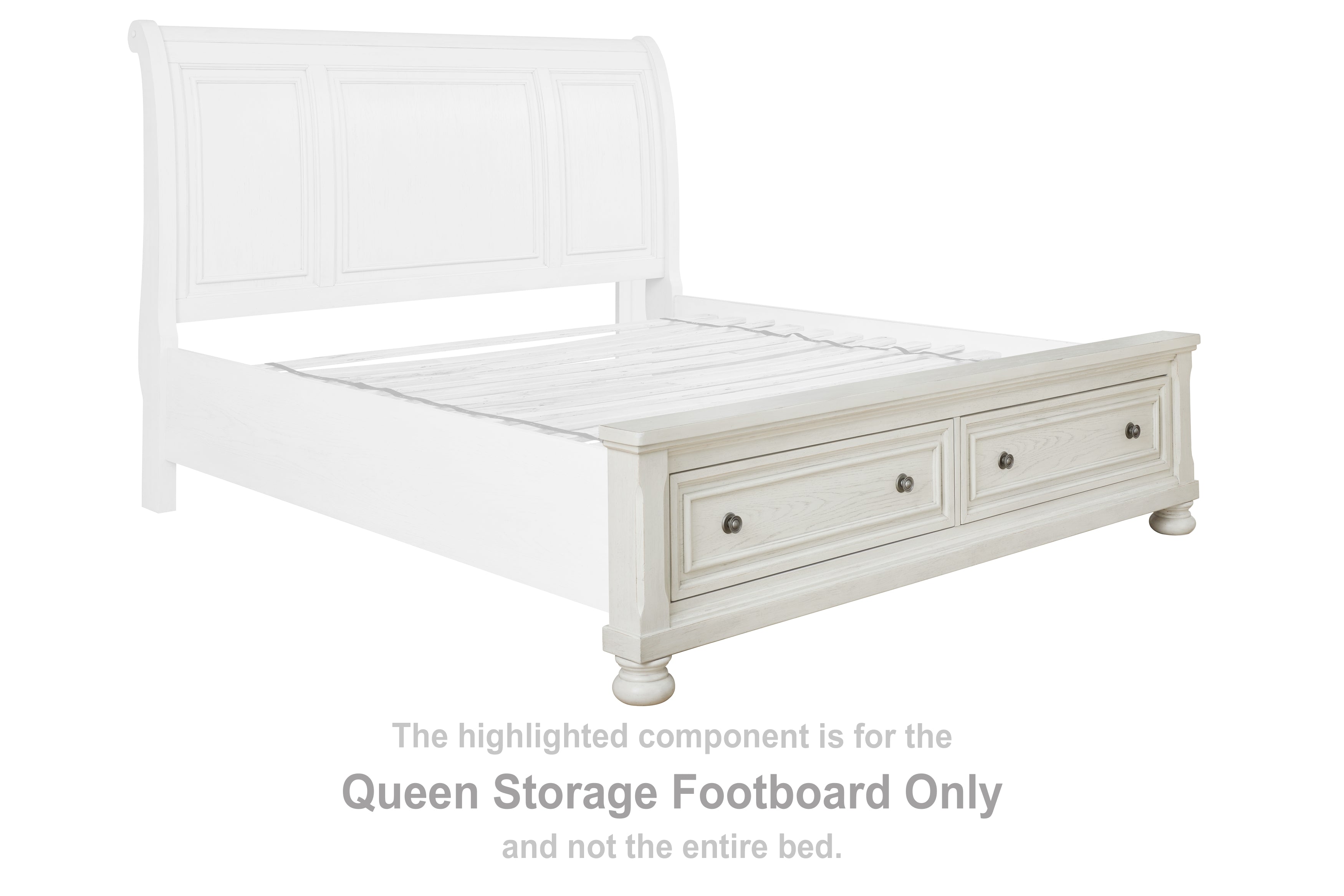 Robbinsdale Queen Storage Footboard