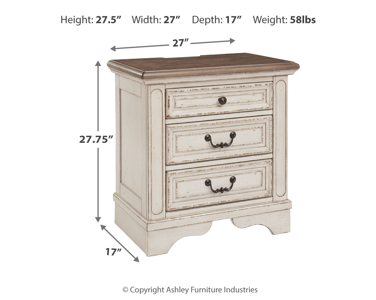 Realyn Queen Upholstered Panel Bed, Dresser, Mirror and 2 Nightstands
