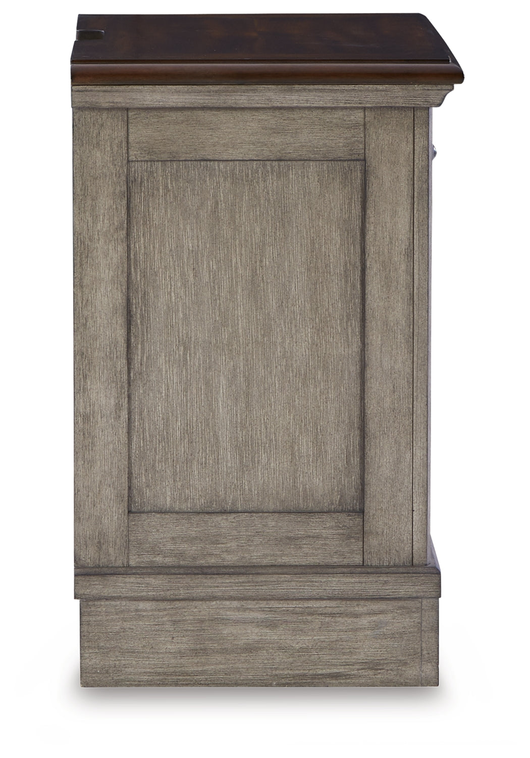 Lodenbay King Upholstered Panel Bed, Dresser, Mirror, and Nightstand