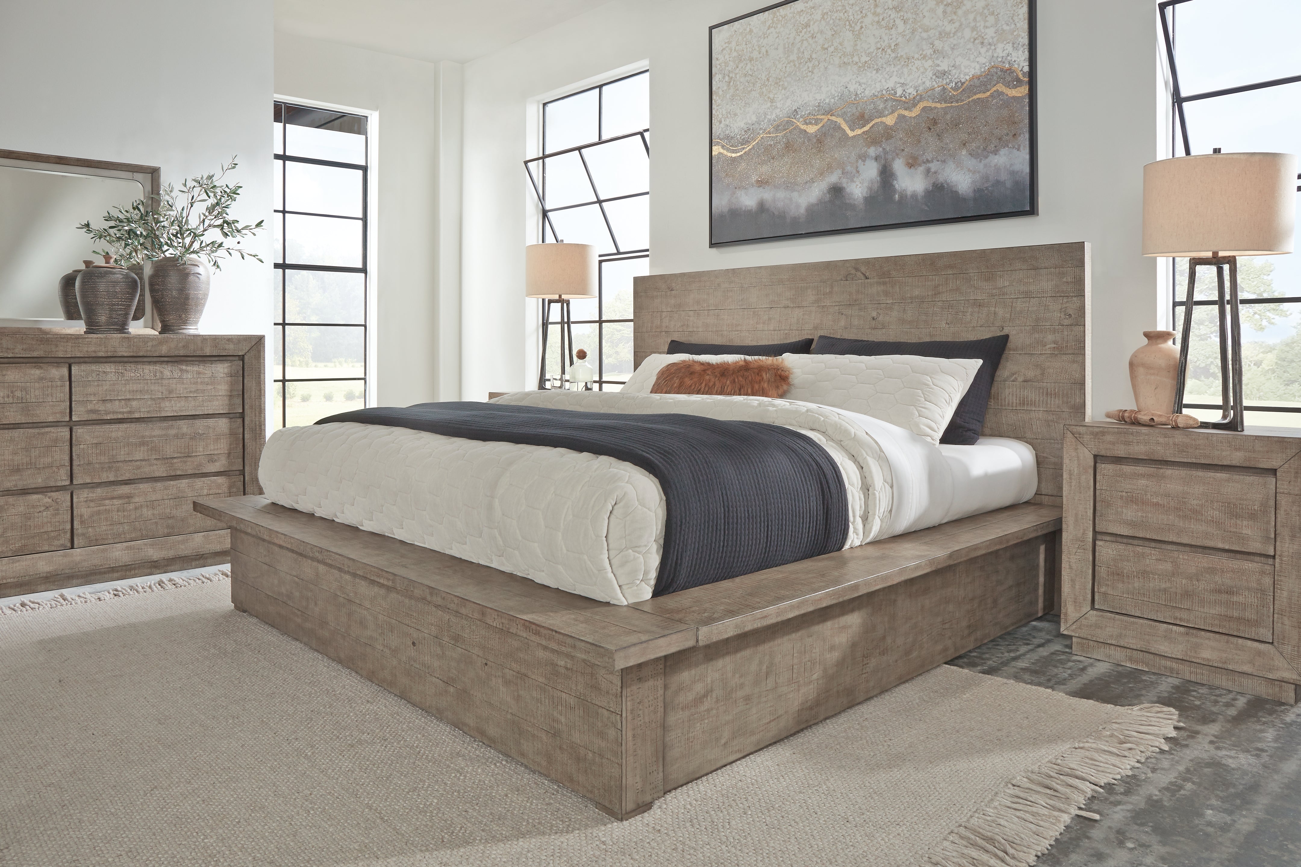 Langford Queen Panel Bed - MyWaynesHome #
