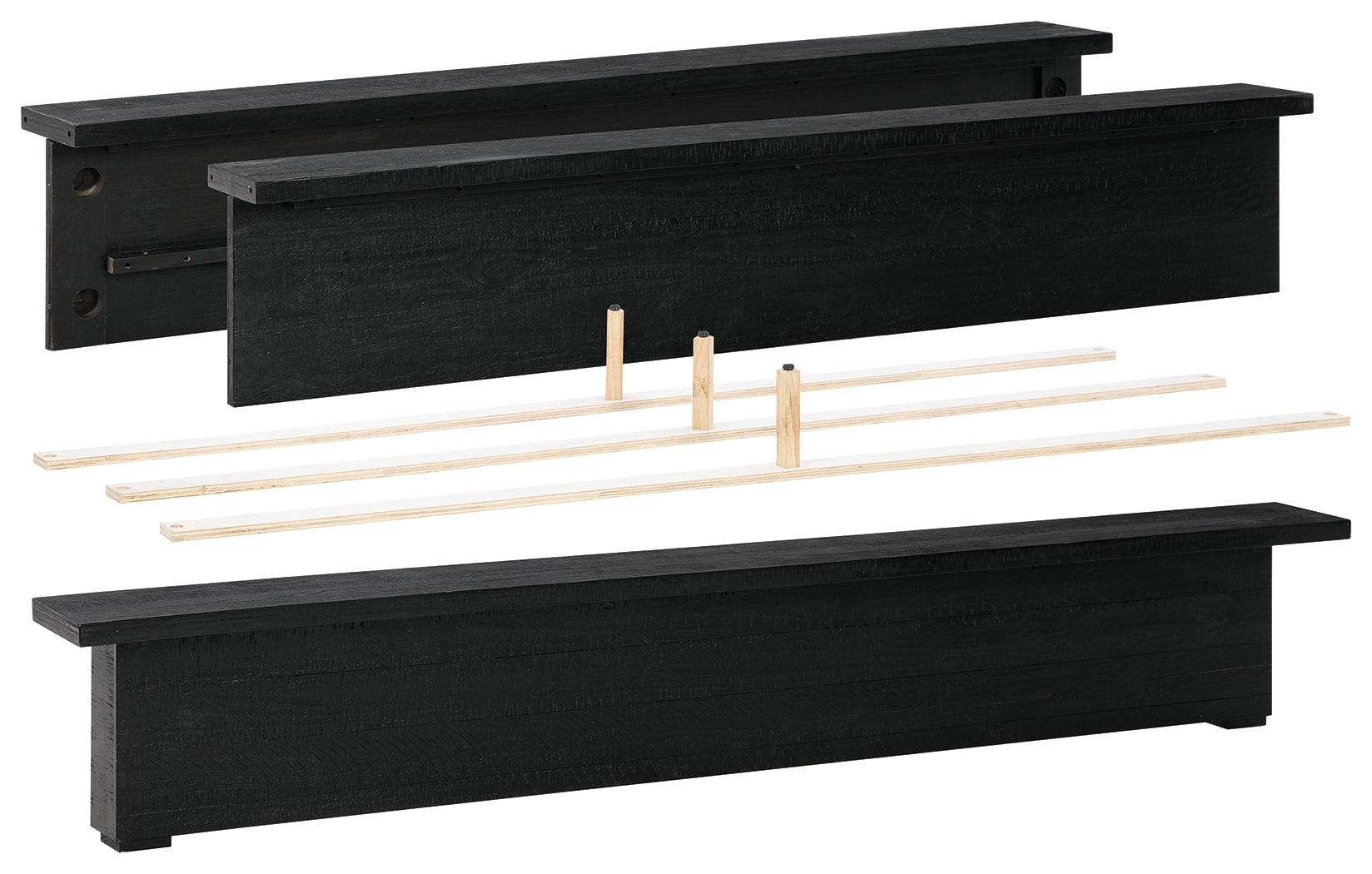 Londer Queen Panel Footboard with Rails