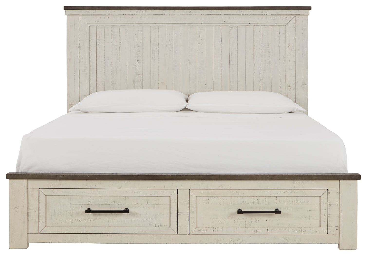 Brewgan California King Panel Storage Bed