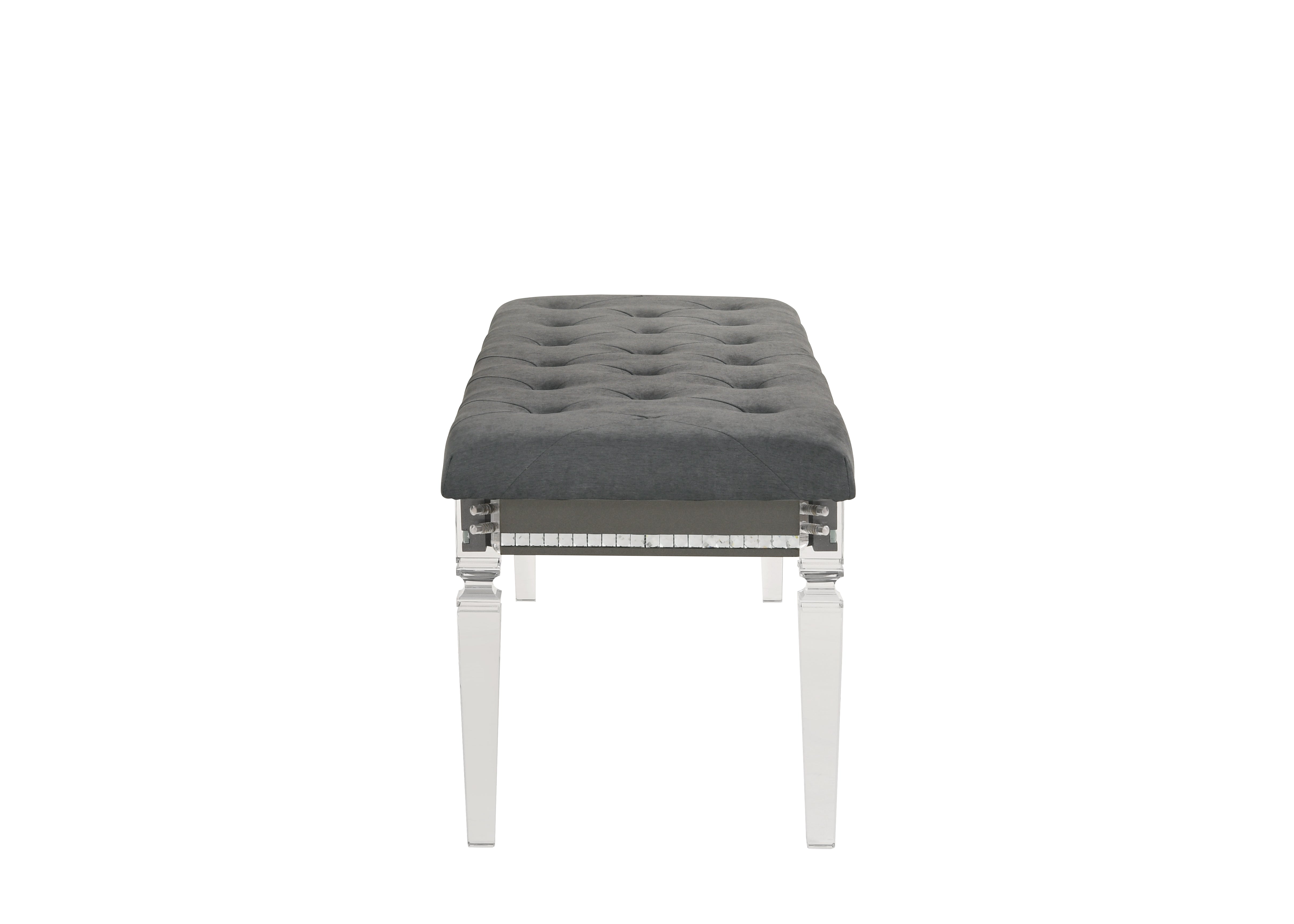 Giovani Dark Gray Bedroom Bench - MyWaynesHome #