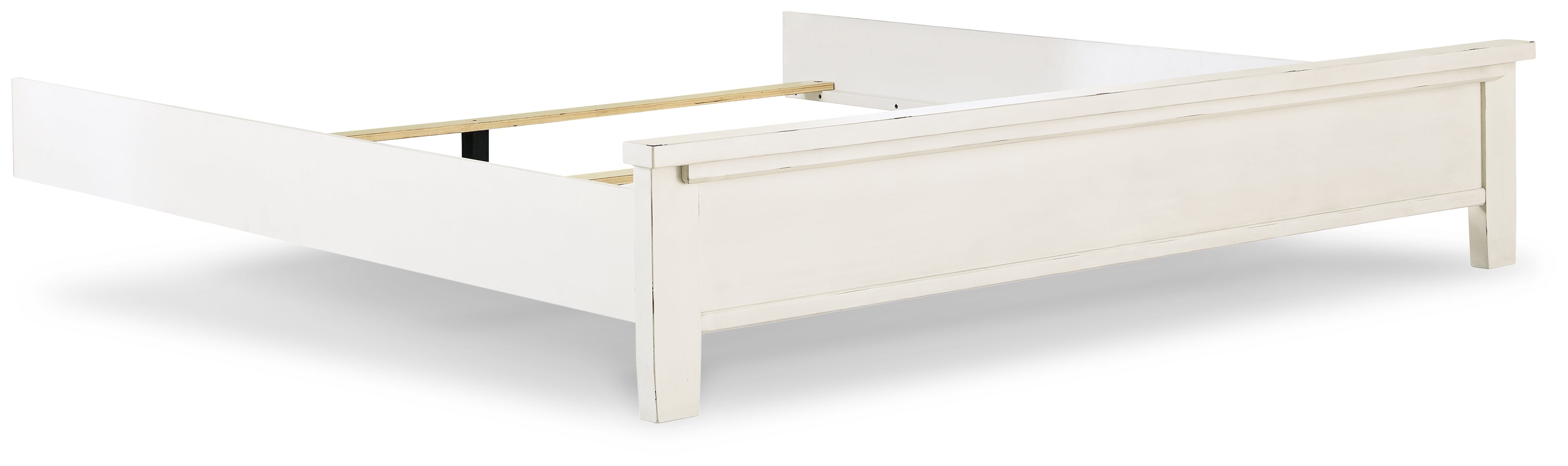 Braunter California King Panel Footboard with Rails