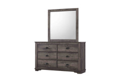 Coralee Gray Sleigh Bedroom Set - MyWaynesHome #