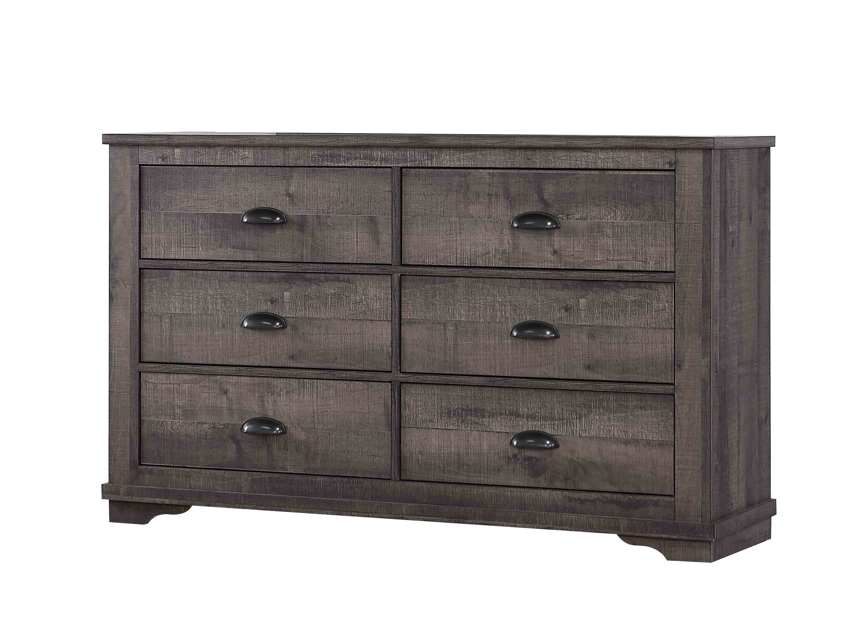 Coralee Gray Sleigh Bedroom Set - MyWaynesHome #