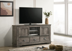 Coralee Gray 63" TV Stand - MyWaynesHome #