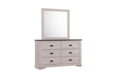 Coralee Chalk/Gray Sleigh Bedroom Set - MyWaynesHome #