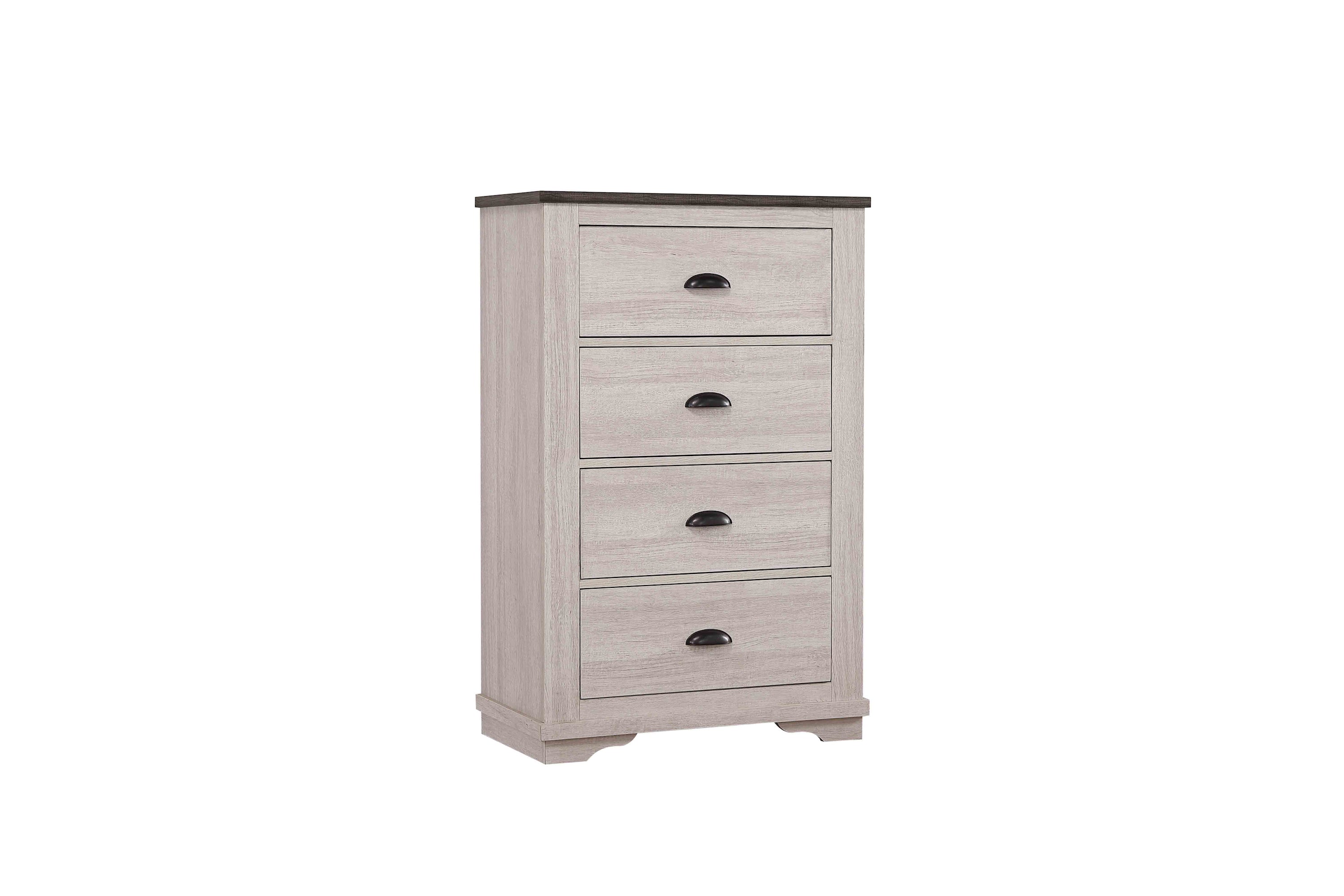 Coralee Chalk/Gray Sleigh Bedroom Set - MyWaynesHome #