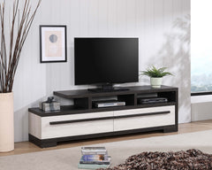 Remington Black/White 72" TV Stand - MyWaynesHome #