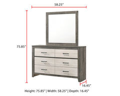 Rhett Brown/Cream Dresser - MyWaynesHome #