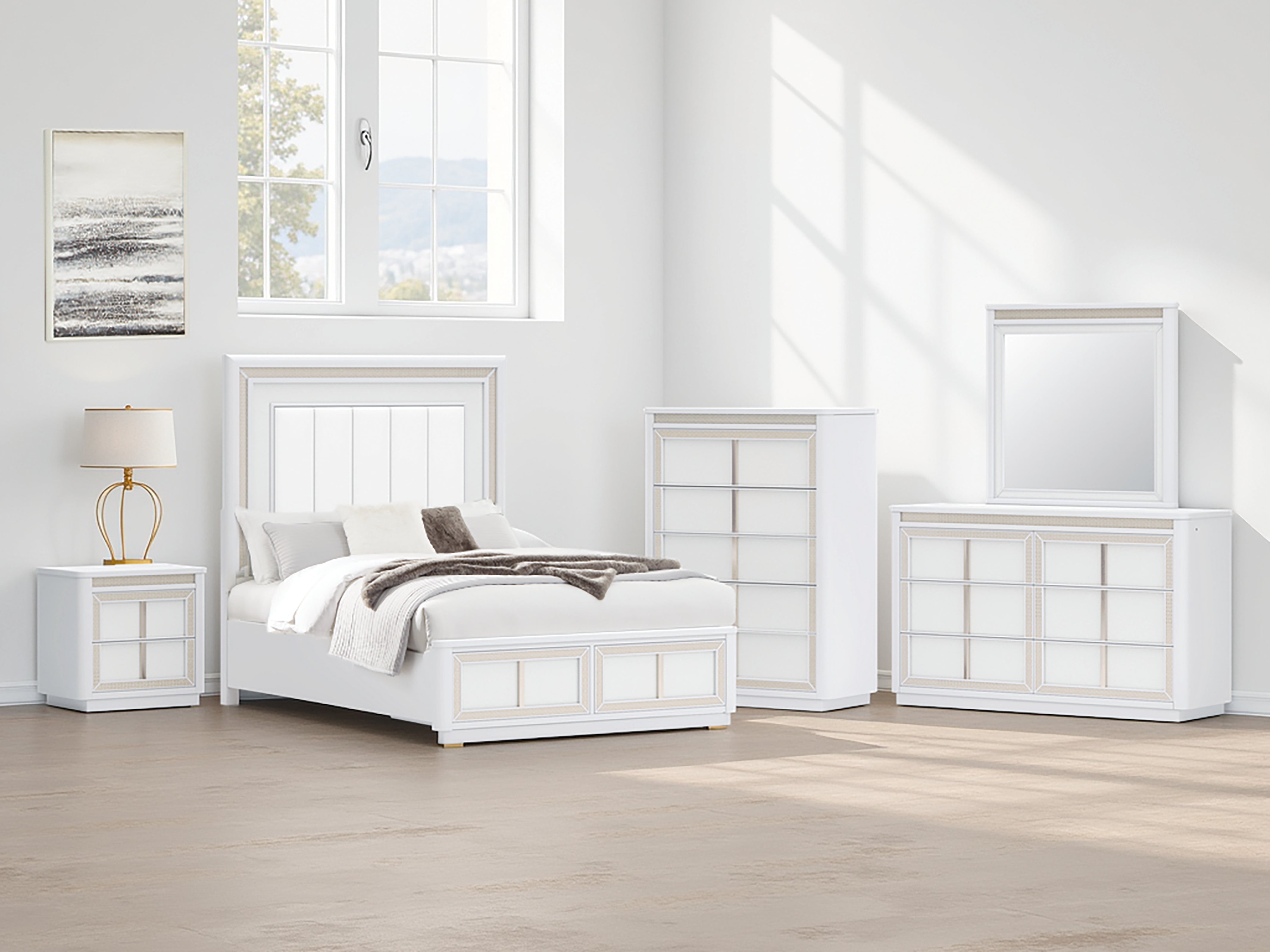 Chalanna Queen Upholstered Storage Bed