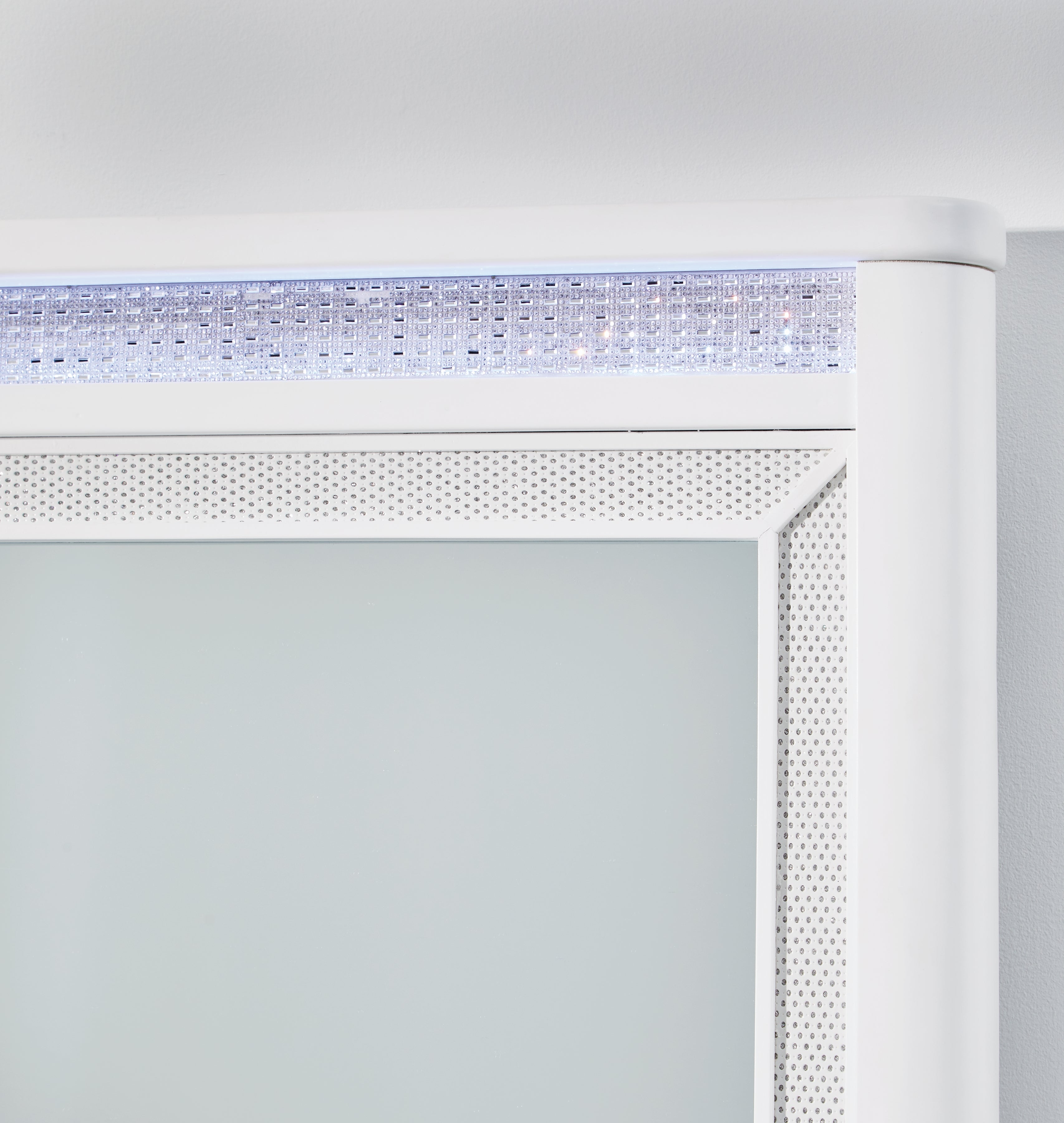 Chalanna Queen Upholstered Storage Bed, Dresser and Mirror