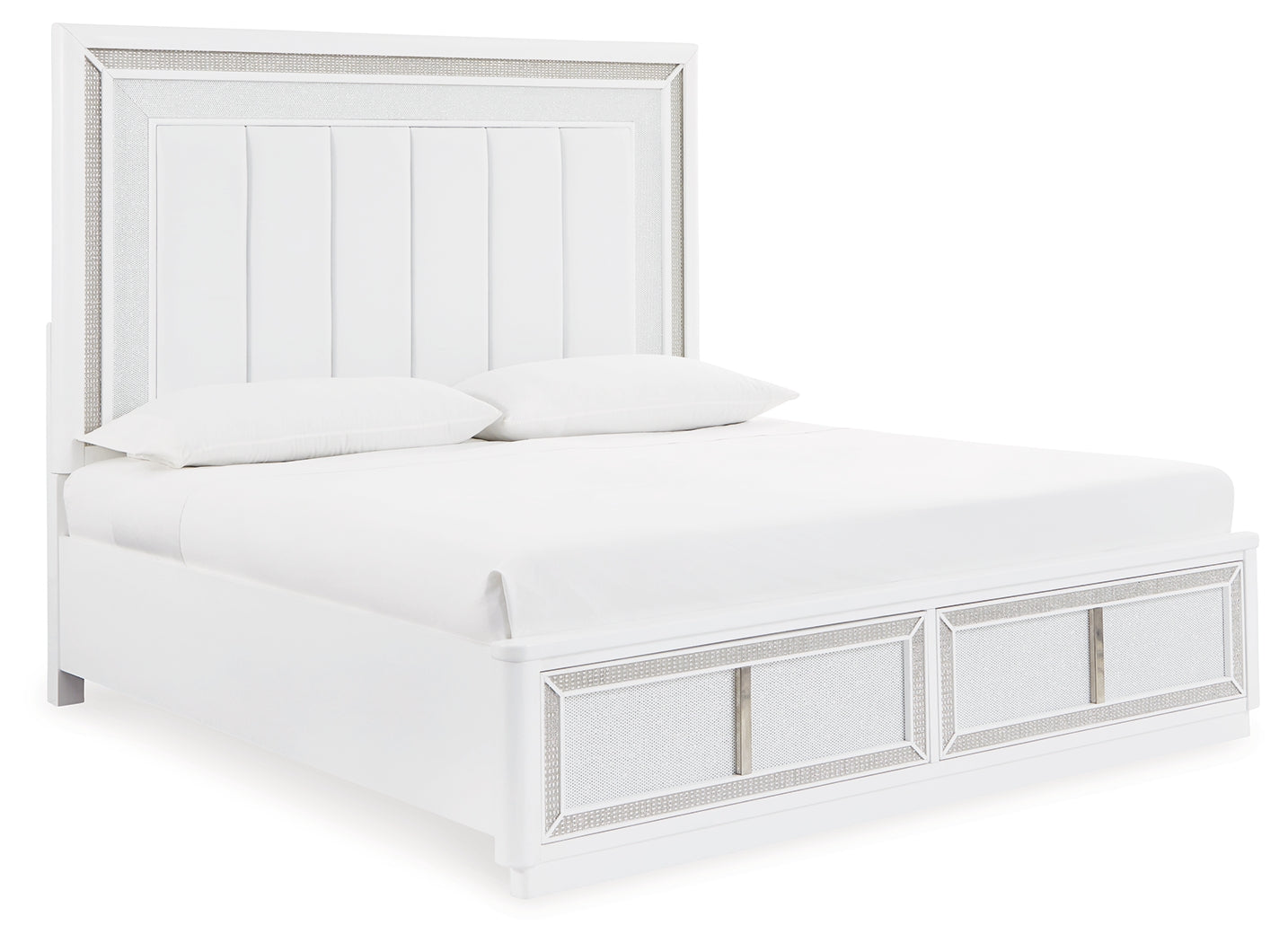 Chalanna California King Upholstered Storage Bed - MyWaynesHome #