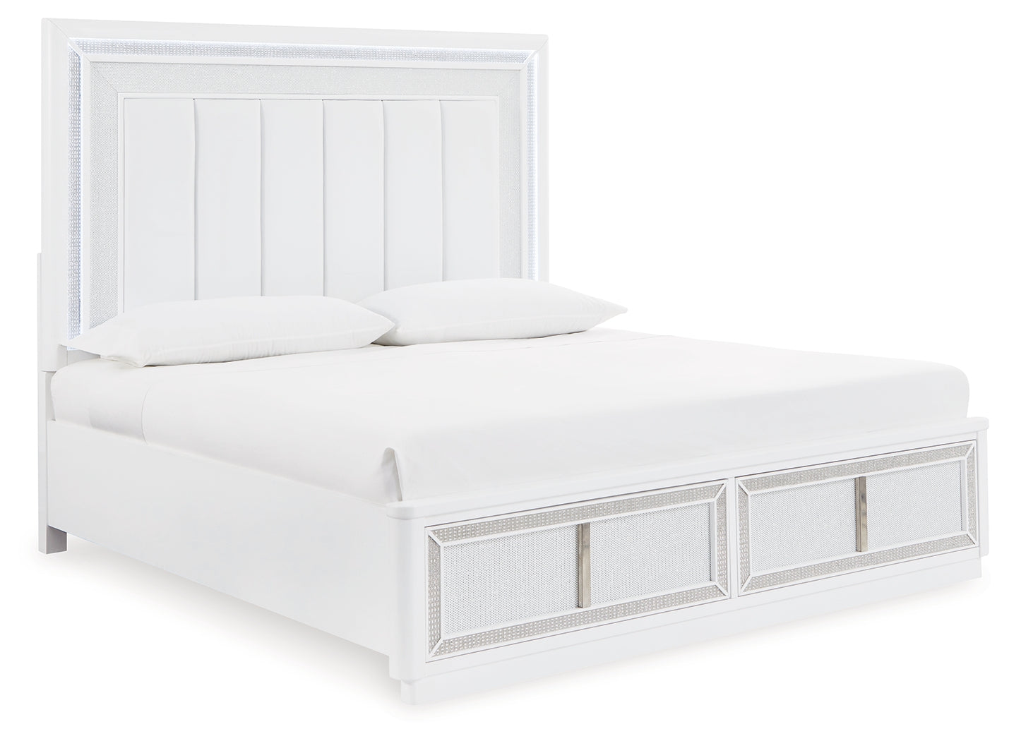 Chalanna California King Upholstered Storage Bed - MyWaynesHome #