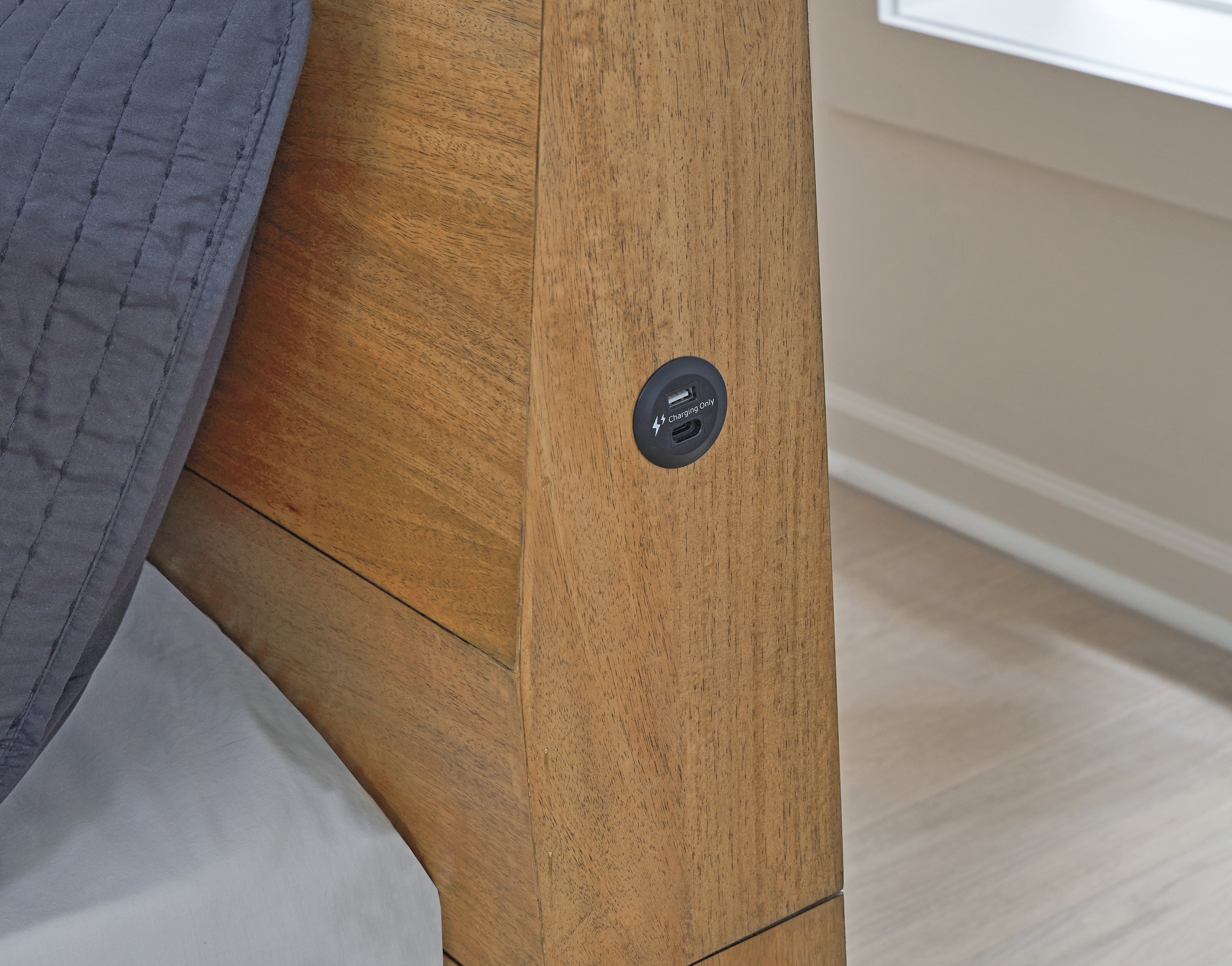 Sherbana California King Panel Bed