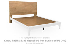 Sherbana King/California King Headboard with Bunkie Board