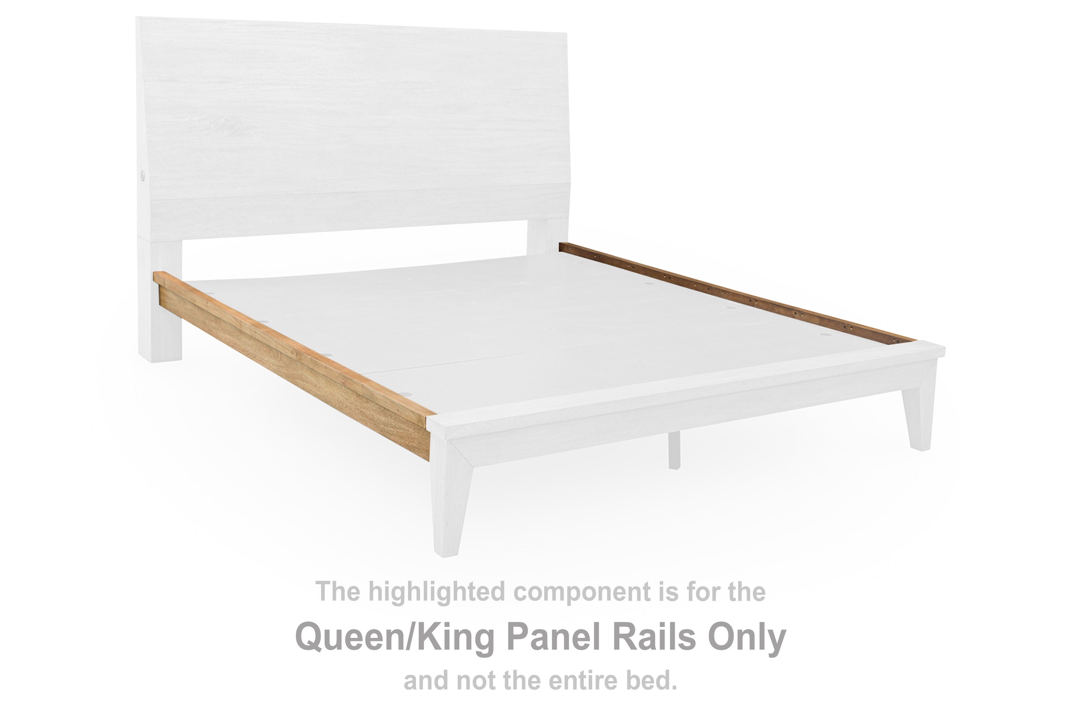 Sherbana Queen/King Panel Rails