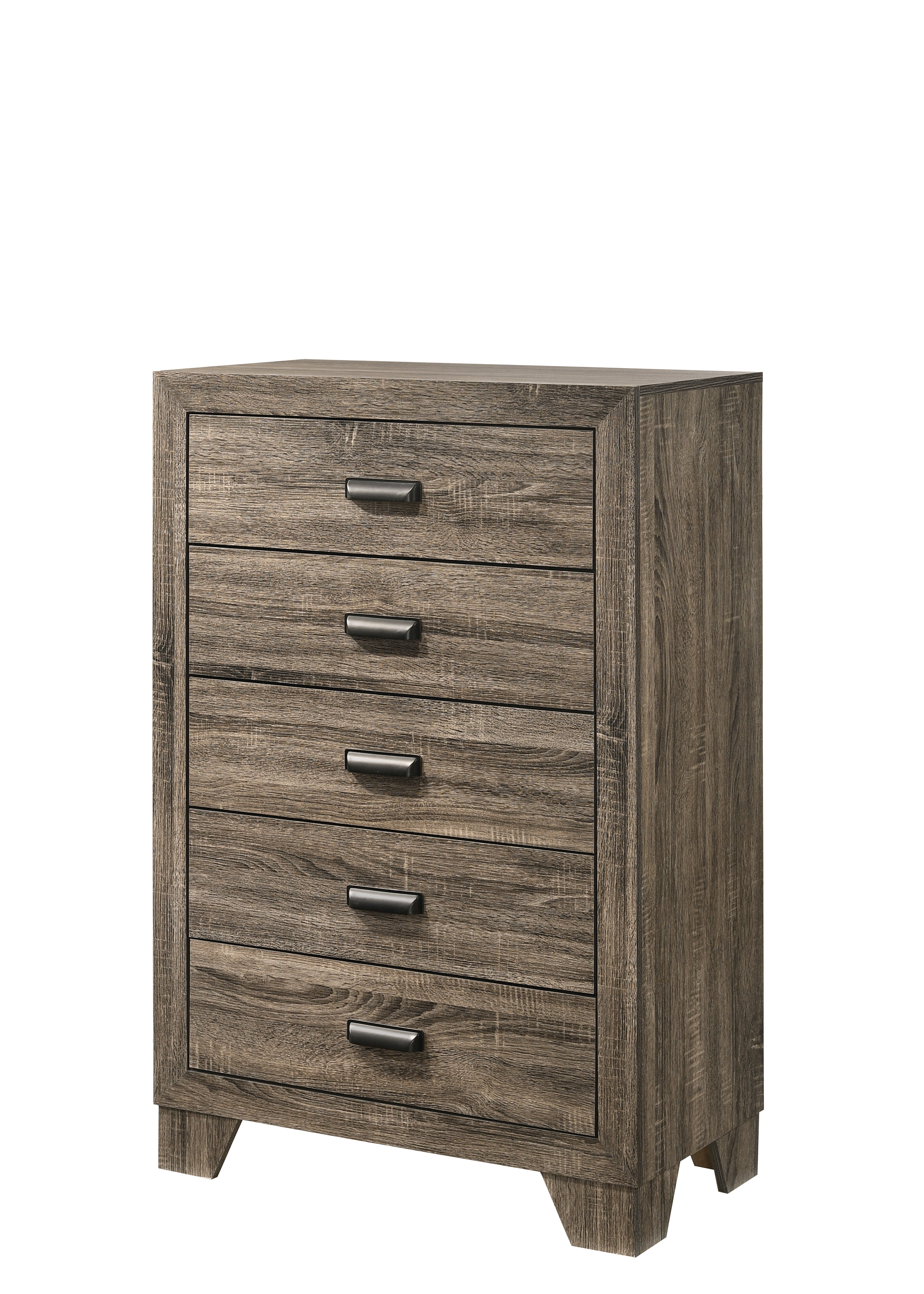 Millie Brownish Gray Panel Bedroom Set - MyWaynesHome #