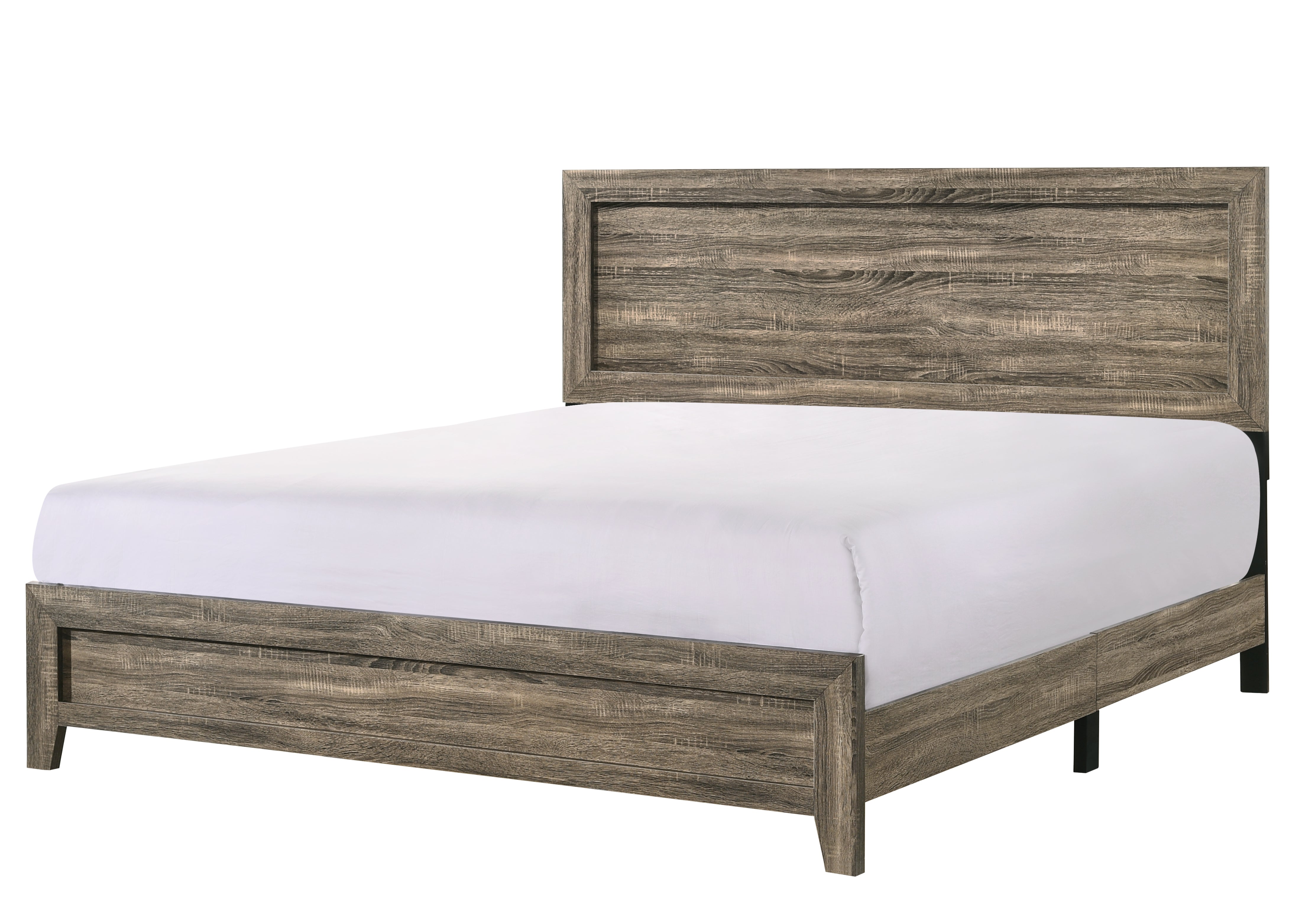 Millie Brownish Gray Panel Bedroom Set - MyWaynesHome #