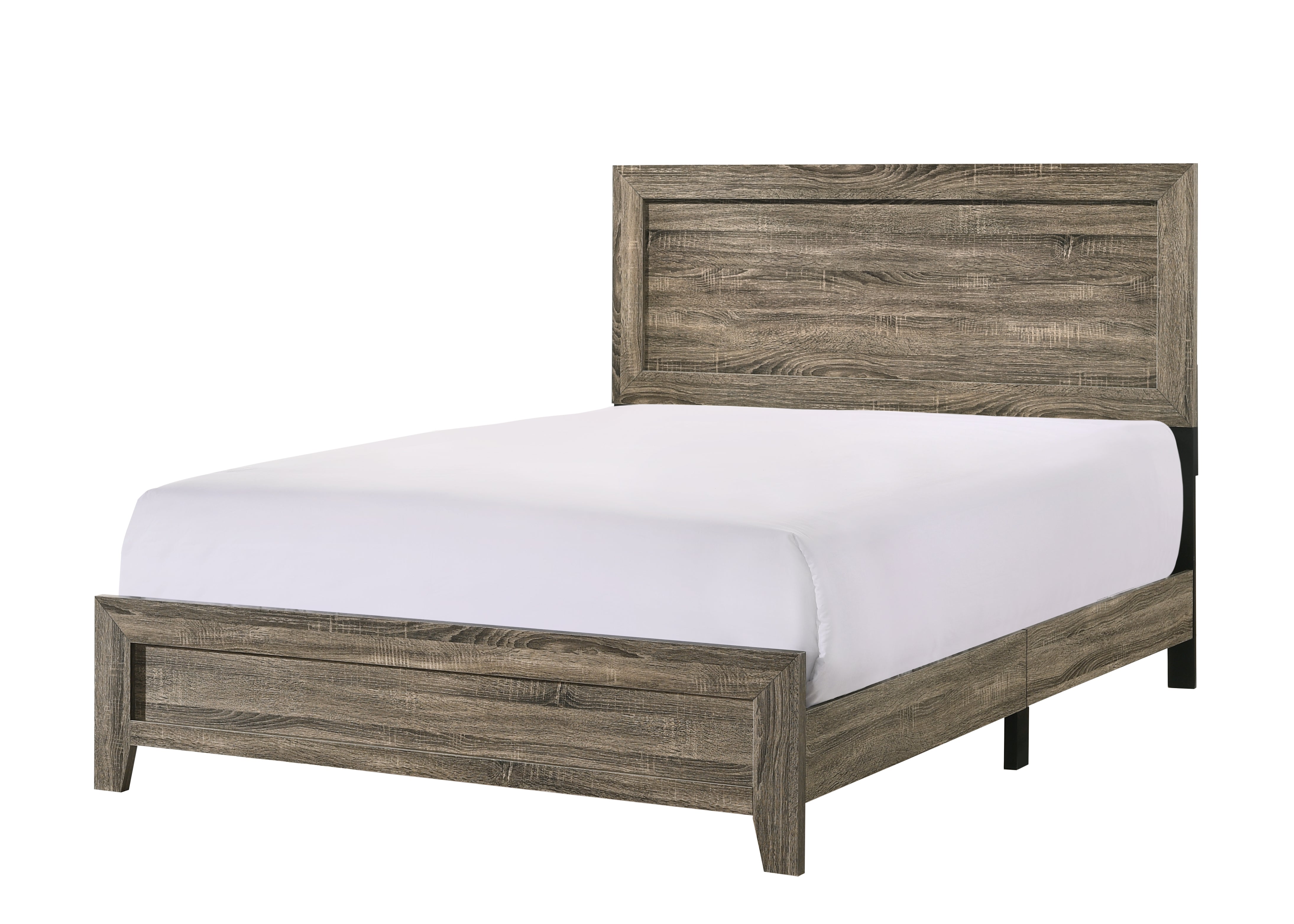 Millie Brownish Gray Panel Bedroom Set - MyWaynesHome #