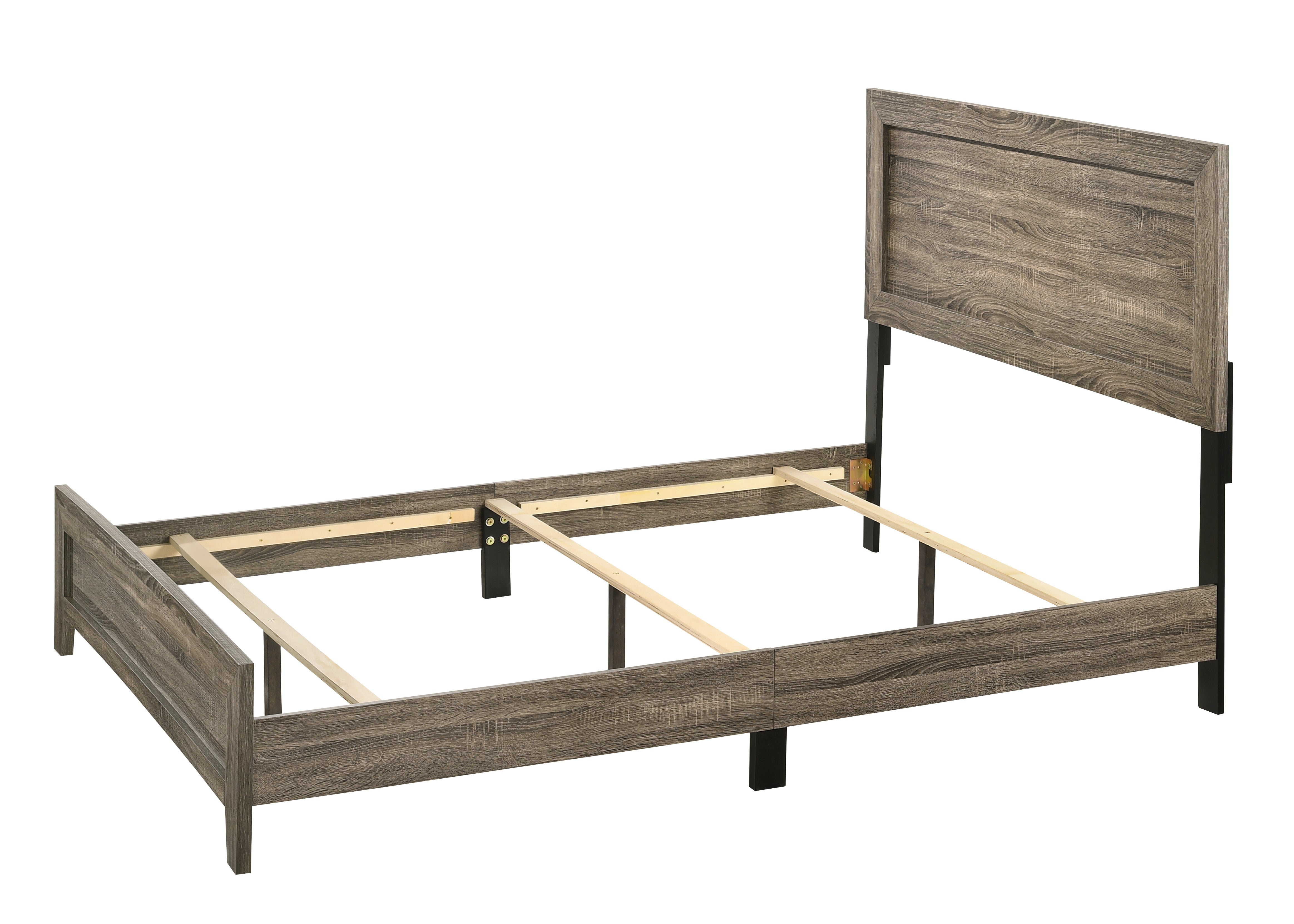 Millie Brownish Gray Panel Bedroom Set - MyWaynesHome #
