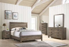 Millie Brownish Gray Panel Bedroom Set - MyWaynesHome #