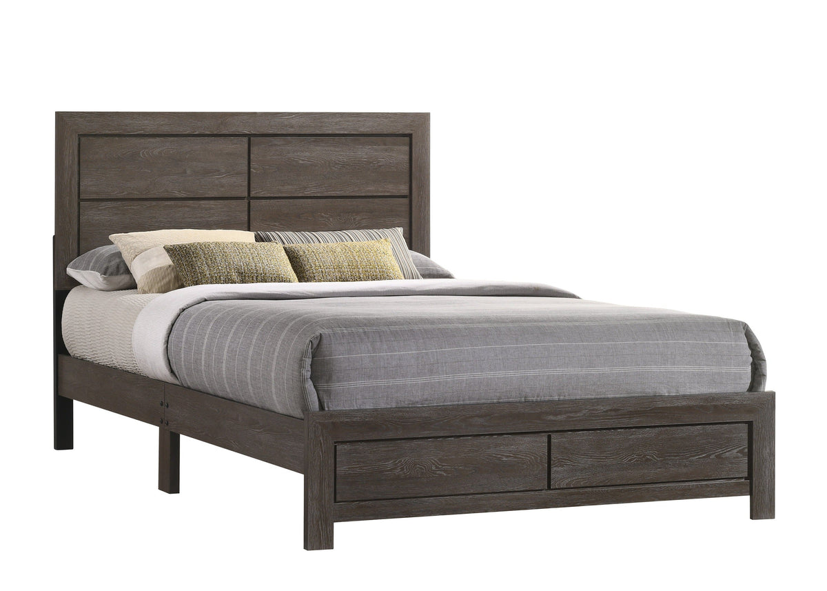 Hopkins Brown King Platform Bed - MyWaynesHome #