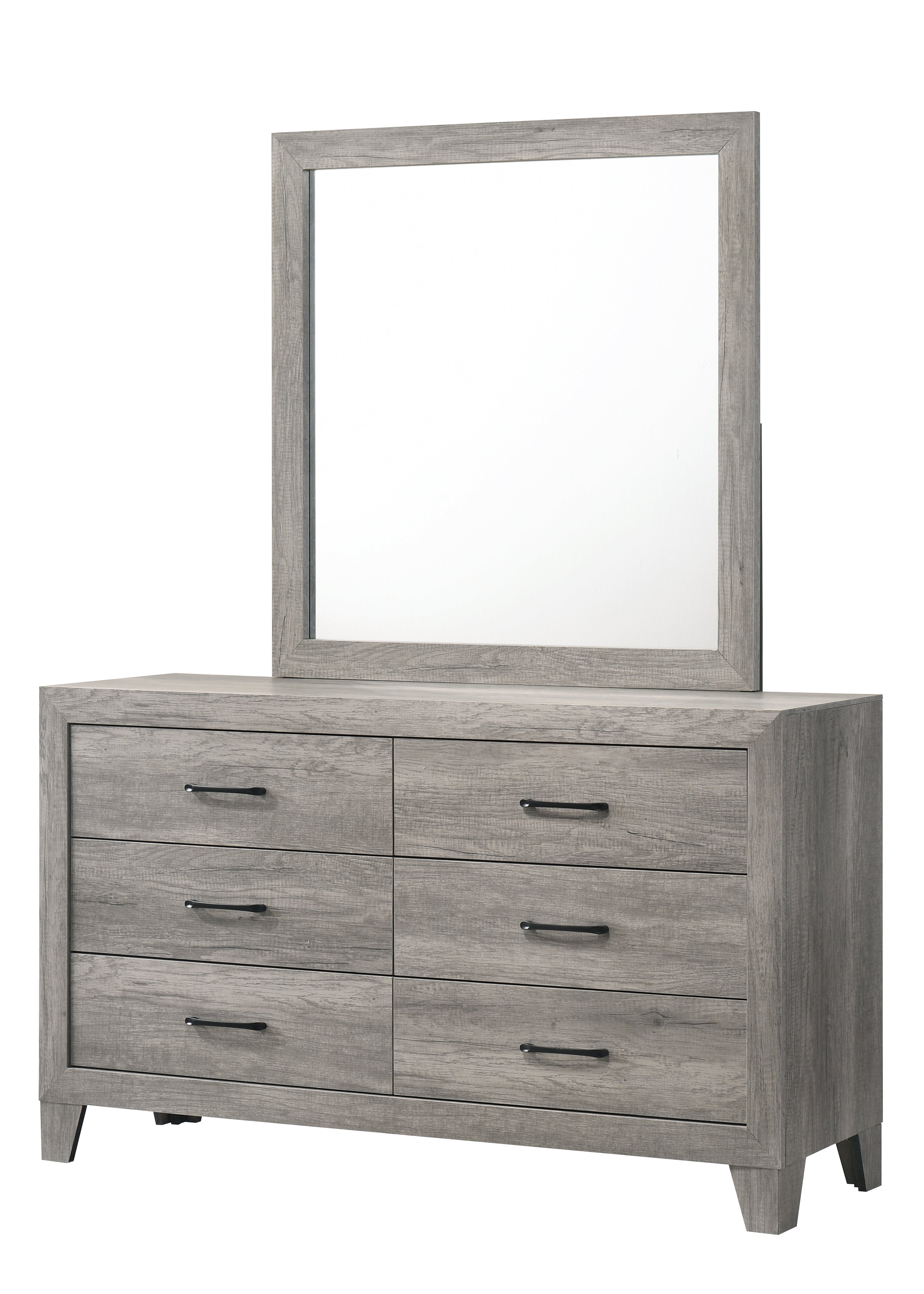 Hopkins Driftwood Bedroom Mirror (Mirror Only) - MyWaynesHome #