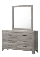 Hopkins Driftwood Bedroom Mirror (Mirror Only) - MyWaynesHome #