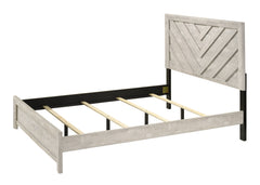Valor Beige Full Panel Bed - MyWaynesHome #