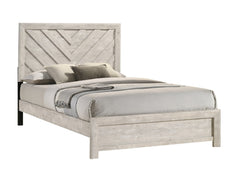 Valor Beige Full Panel Bed - MyWaynesHome #