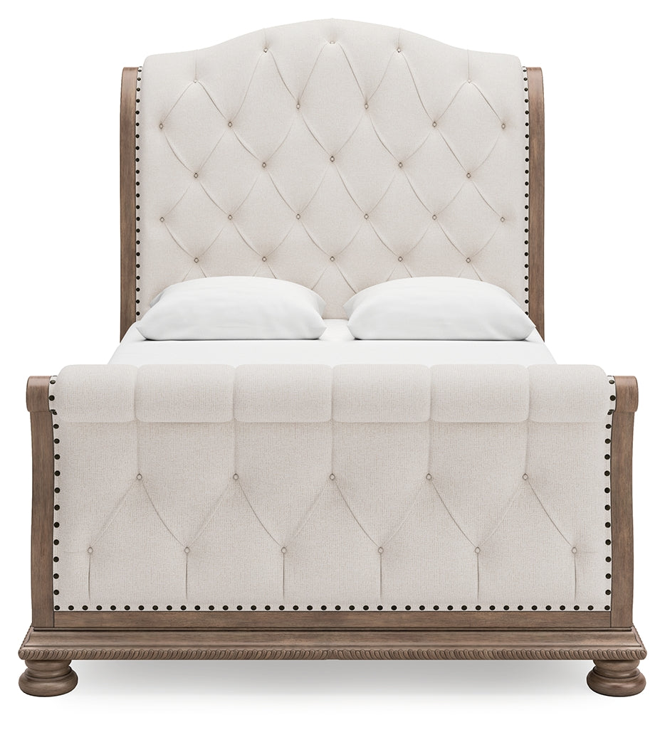 Ardenfield Queen Upholstered Sleigh Bed
