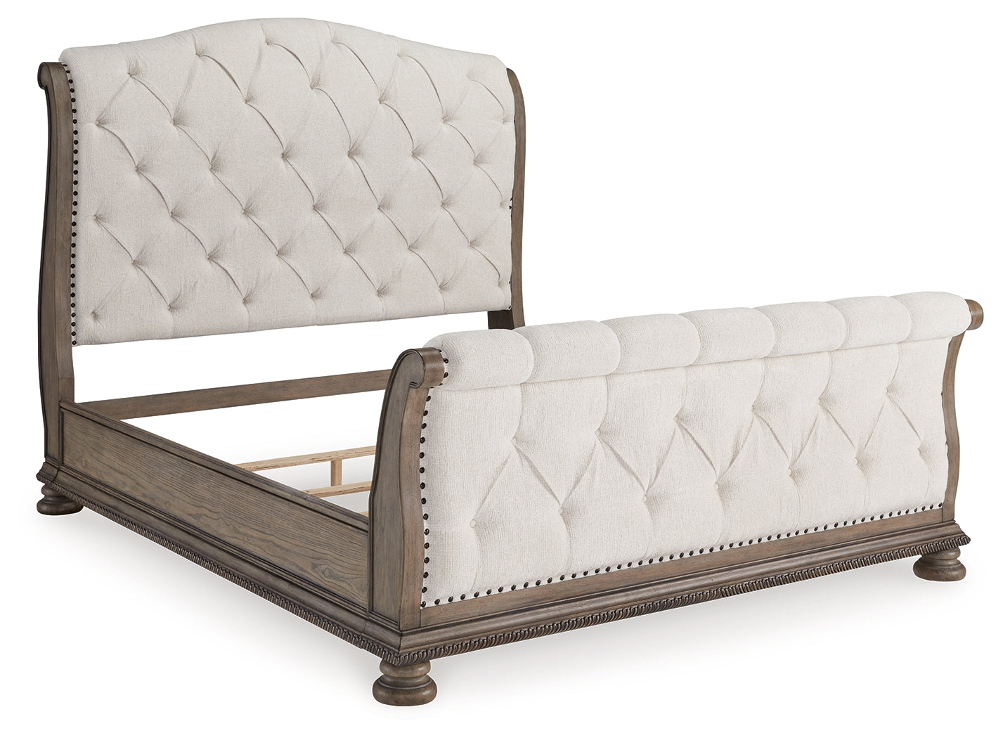 Ardenfield King Sleigh Bed, Dresser, Mirror and Nightstand