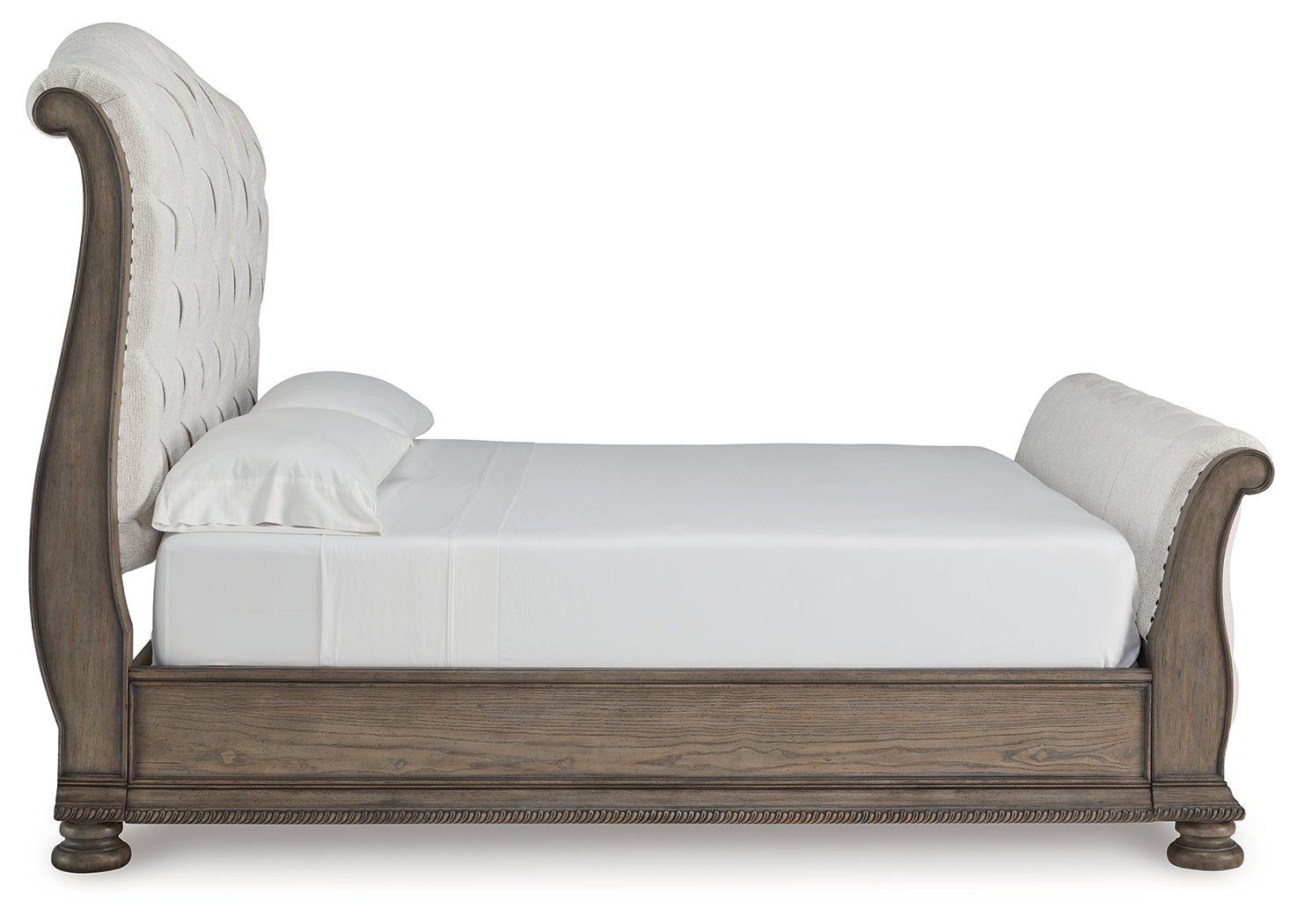 Ardenfield King Sleigh Bed, Dresser, Mirror and Nightstand