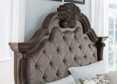 Maylee California King Upholstered Bed - MyWaynesHome #