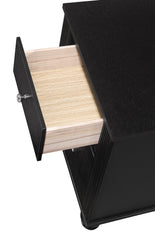 Gaston Black Nightstand - MyWaynesHome #