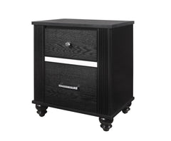 Gaston Black Nightstand - MyWaynesHome #