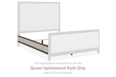 Burkhaus Queen Upholstered Rails