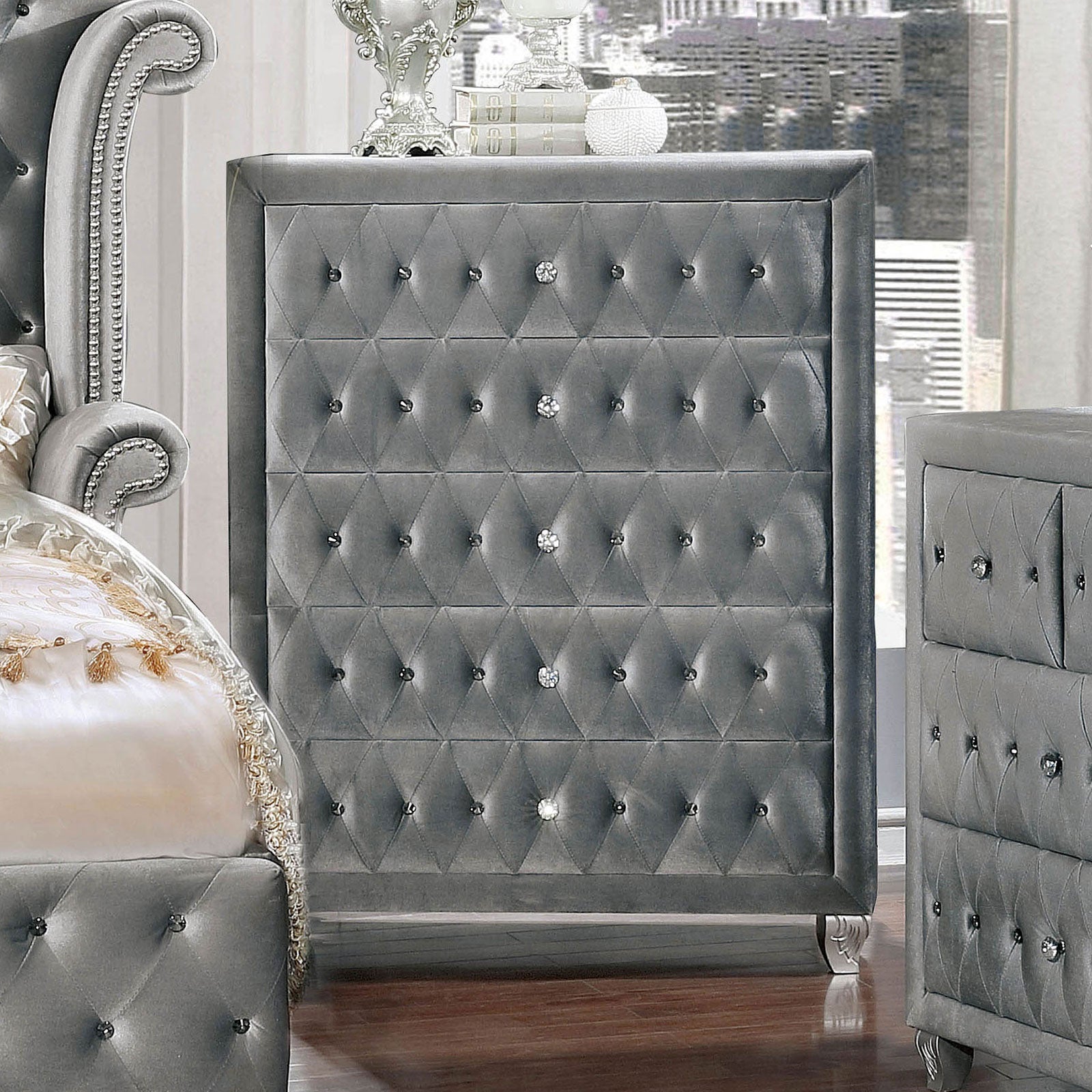 Delilah Bed and Alzire Bedroom Set - MyWaynesHome #