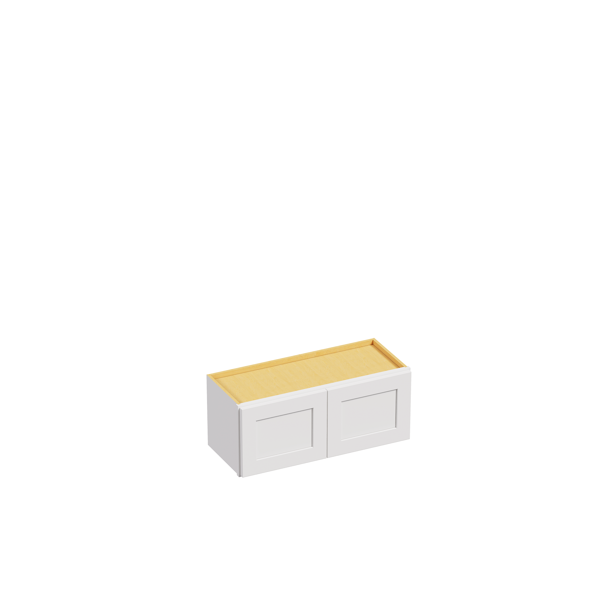 Wall Cabinet-Double Door 15"H - MyWaynesHome #