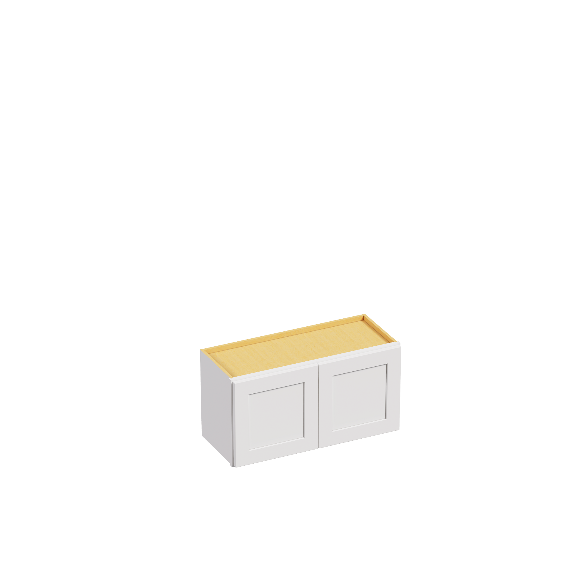 Wall Cabinet-Double Door 15"H - MyWaynesHome #