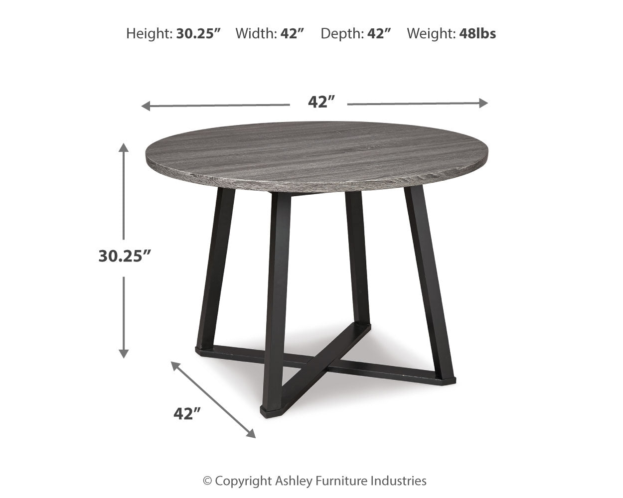 Centiar Dining Table and 4 Chairs