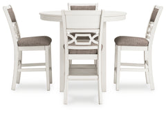 Erinberg Counter Height Dining Table and 4 Barstools (Set of 5) - MyWaynesHome #