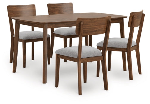 Tameride Dining Table and 4 Chairs (Set of 5)