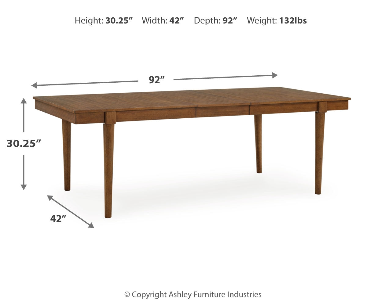 Lyncott Extension Dining Table and 4 Chairs