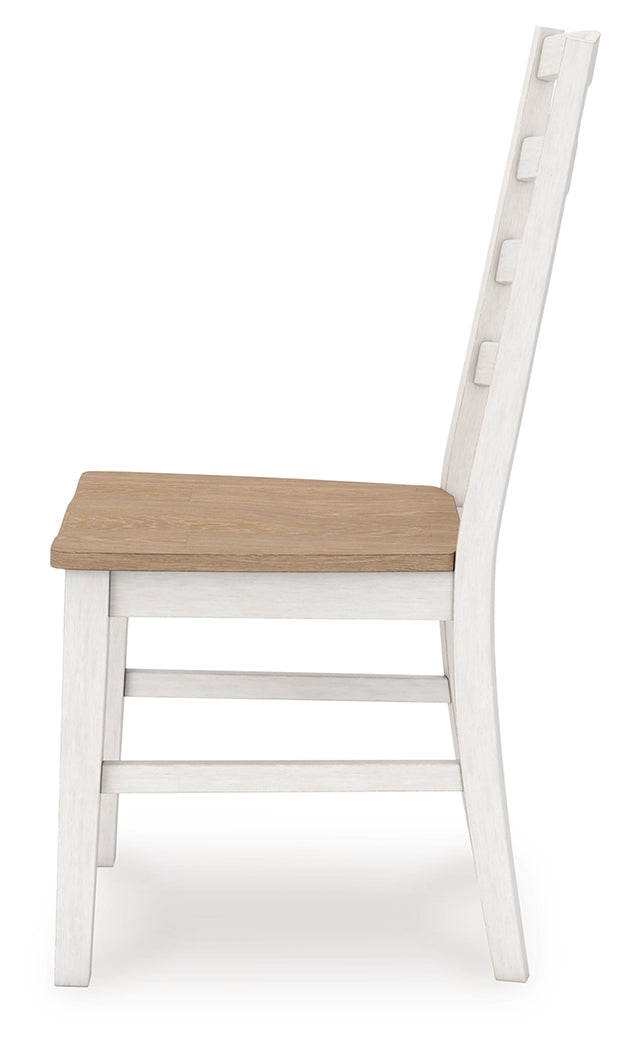 Purlaney Extension Dining Table, 4 Chairs and Bench