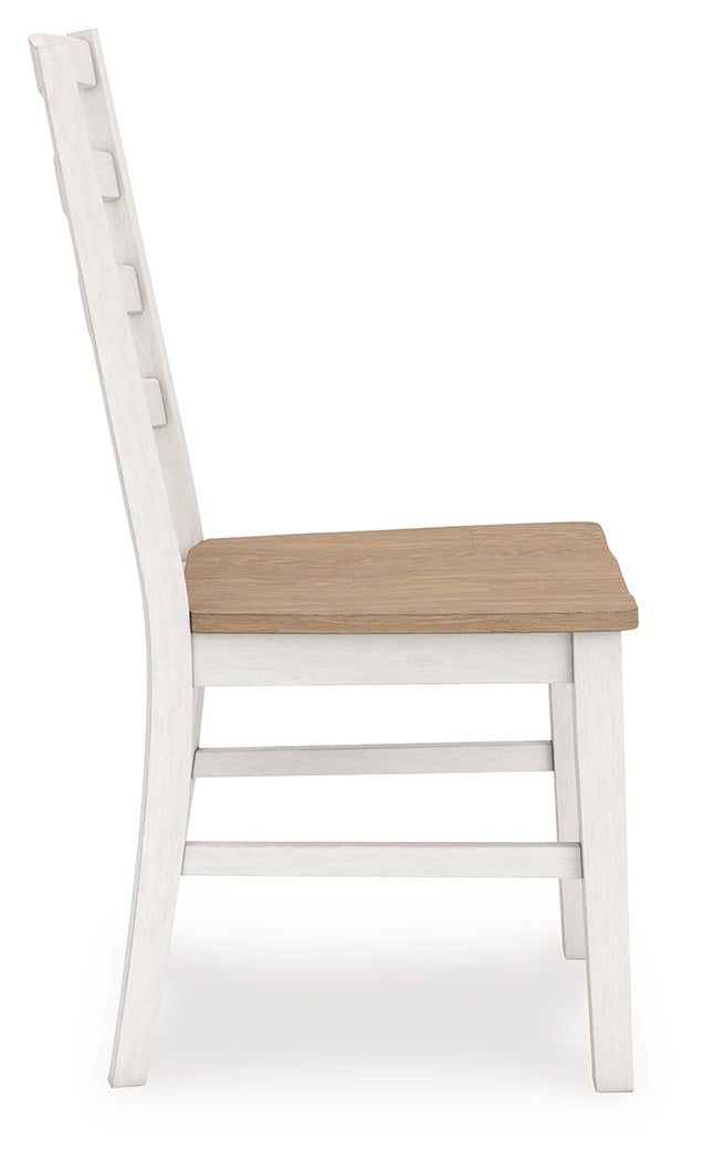 Purlaney Extension Dining Table, 4 Chairs and Bench